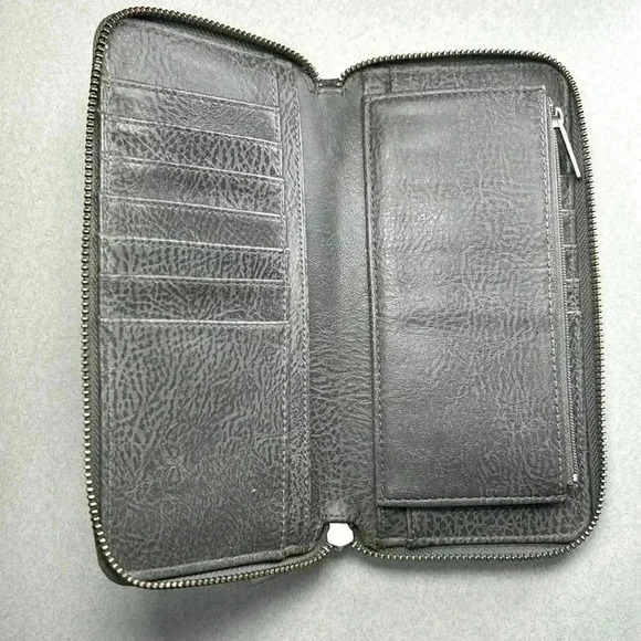 Matt & Natt Wallet Vegan Leather Cash Card Purse Organize Zip Car Shop Money - Picture 5 of 6